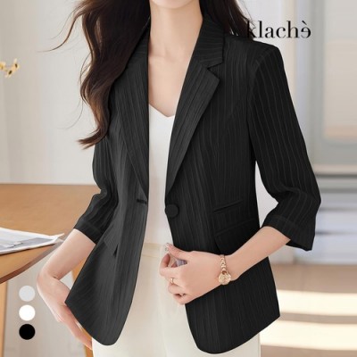 클라셰 스트라이프리얼자켓_B4M0663