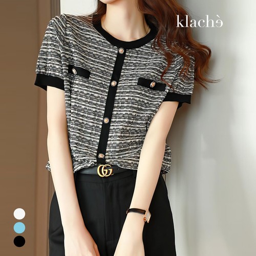 클라셰 썸머트위드무드니트_B4M0340