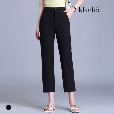 클라셰 하트실버슬랙스팬츠_B4M0185