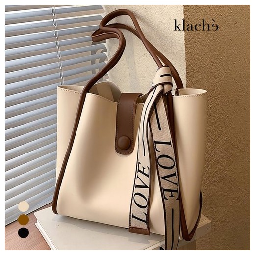 클라셰 베이직에코레더도트백+파우치+트윌리3SET_B4M0